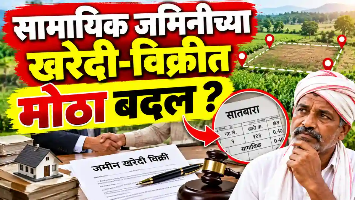 samaik jamin kharedi vikri